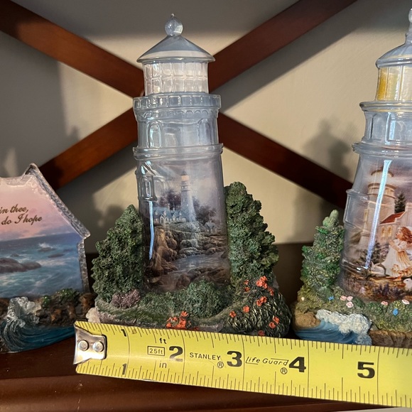 Thomas Kincade Safe Harbor lighthouse collection *Limited Edition* lot of 4 - Picture 8 of 8